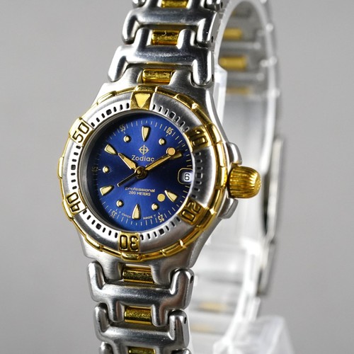 Zodiac vintage diver damenuhr - zodiac,