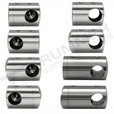 Edelstahl Querstabhalter