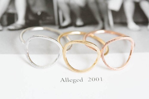 Damen ring karma - ring, kreis