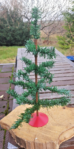 Lametta weihnachtsbaum grün - weihnachtsbaum,