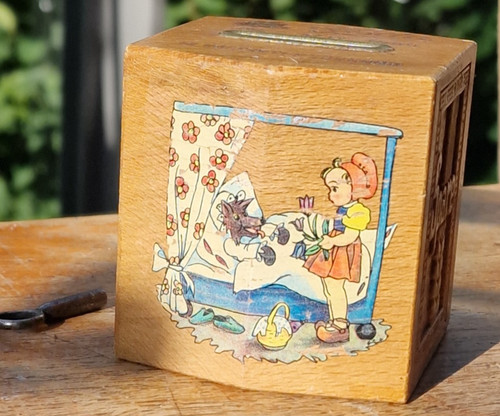 Alte spardose 30er - spardose, märchen