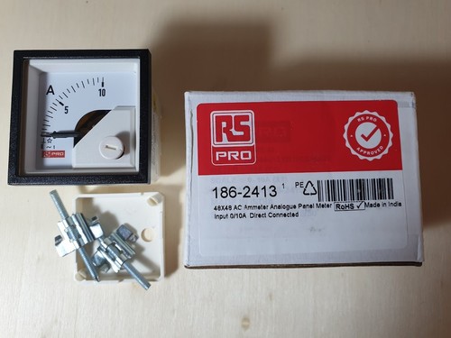 Einbau amperemeter analog - analog, 0