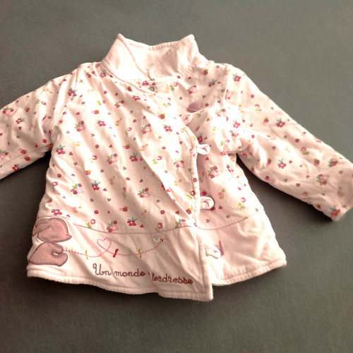 Süße baby wickeljacke - gr., 68