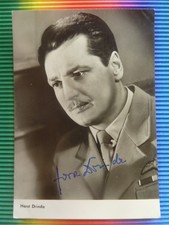 Horst Drinda † 2005, DDR Autogrammkarte Starfoto (Schauspieler)