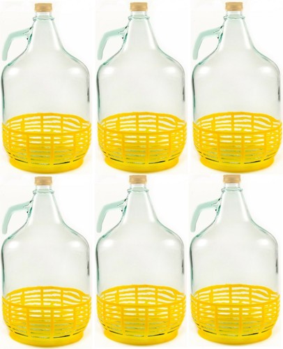 Stück glasballon mit - 5l,