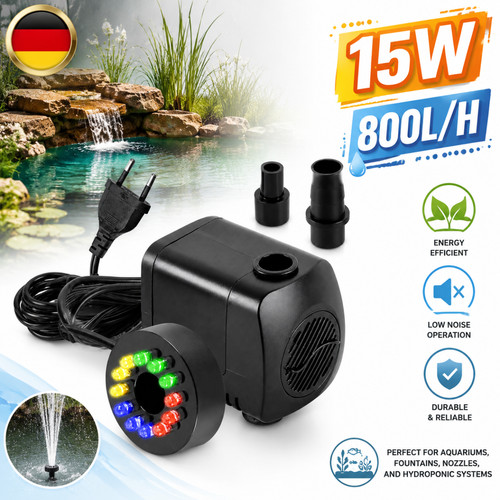 Teichpumpe tauchpumpe 800 h - teichpumpe,