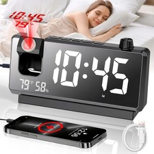 LED Uhr mit Projektor