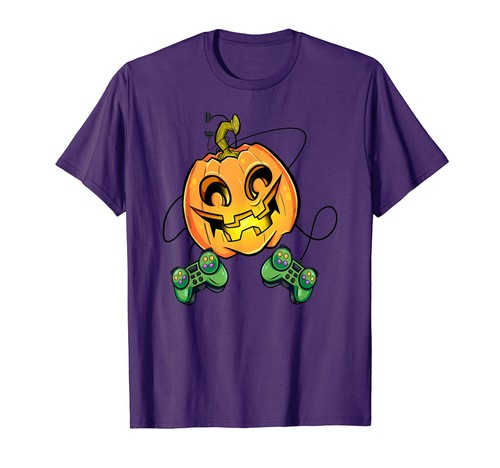 Gaming shirt kürbis - t-shirt, kostüm
