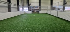 Fussball Soccer Courts 2 Stück 19x9,5 Meter Inkl. Kunstrasen und Netze