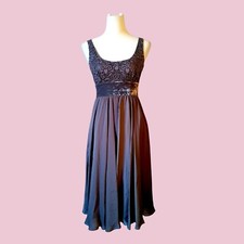 Schwarzes Samt Partykleid