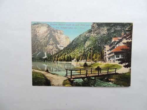 Postkarte pragser wildsee - postkarte, „pragser
