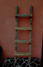 Shabby dekoleiter Wäscheleiter Handtuchleiter Kleiderablage 4 Sprossen Landhaus