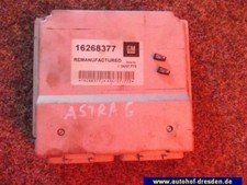 Steuergerät Motor mit Lesespule und Transponder OPEL ASTRA G CC (F48_, F08_) 1.6