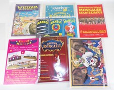 Zirkus Programme Konvolut