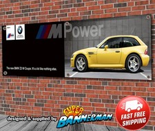 BMW Z3 M Coupe Banner (gelb)