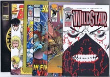 US Image Konvolut (BRIGADE 1, TRIBE 1; WILDSTAR 1,3; YOUNGBLOOD 1 (2nd) 4)