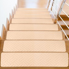 15Stk Stufenmatten Treppenteppich Treppenmatte selbstklebender Treppenschutz