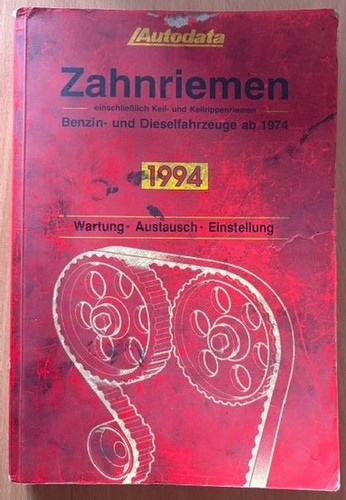 Autodata zahnriemen 1994 - 1994,