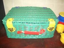 Picknick Korb Set 4 Personen  eldiro Design !!!