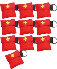 10 Stück Beatmungsmaske Beatmungstuch Beatmungsfolie