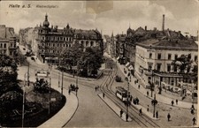 Halle der saale - ak,