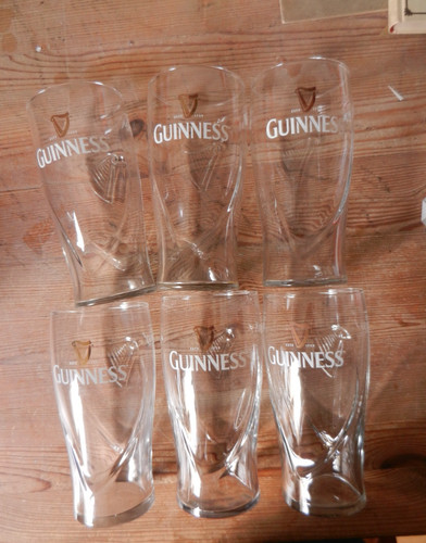 Guinness bier tulpe glas - 6,