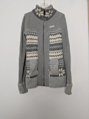 Superdry jacke strickjacke - superdry,