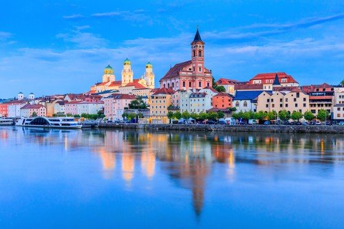 Wandbild passau deutschland - wandbild:,