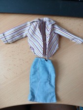 "Barbie" Kleidung -Rock mit Bluse  Vintage