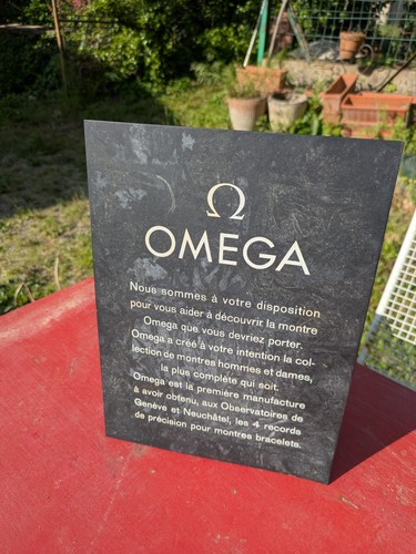 Omega vintage display - vintage,