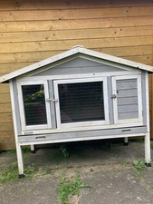 Außenstall für Nager, z.B. Meerschweinchen, 114 cm breit, 56 cm  tief