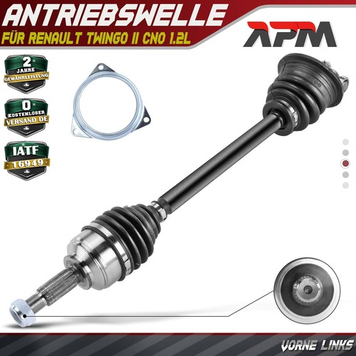 Antriebswelle vorne links ohne - antriebswelle,
