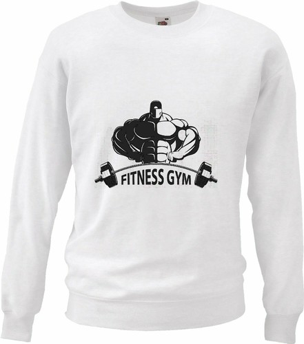 Sweatshirt bodybuilder mit - sweatshirt,