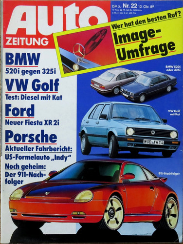 Auto zeitung ford fiesta - 22/89,