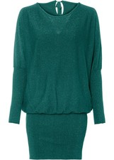 Strickkleid mit Glitzer Gr