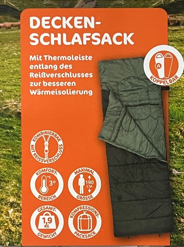 Xxl deckenschlafsack c - xxl, -18°c