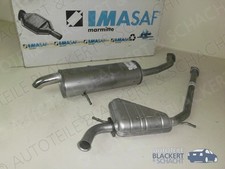 Imasaf Auspuffset Mitteltopf +