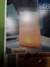 9 Leuchttüten aus Papier, CASA DECO ungebraucht