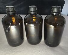 3 Stück Apotheker Braunglasflasche Labor  2.5  3er Set auch Geeignet Für Wein 