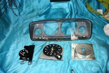 BMW e12 Tacho Speedo cluster carrier holder Instrumententräger Tank gauge fuel 