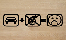 Turbo Boost traurig Aufkleber Auto Style Sticker Tuning Racing JDM Fun Boot bike