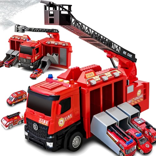 Großer feuerwehr truck - großer,