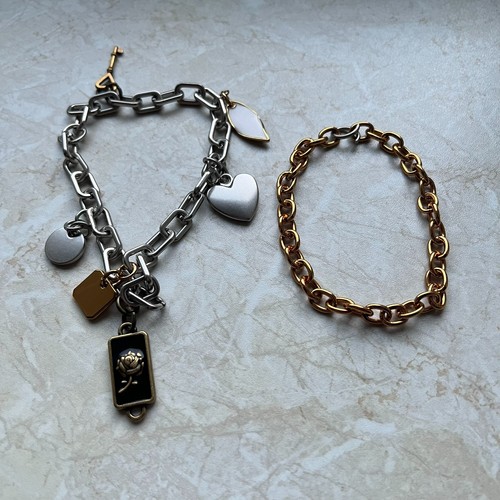 Gliederarmband rosen charm - 2,
