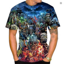 Iron Maiden T-Shirt mit Kult Maskottchen Eddie in XXL (ist aber nur XL)