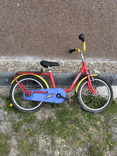 Pukykinderfahrrad zoll rot - 18,