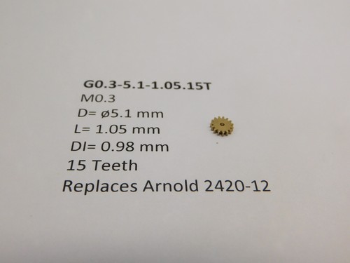 Micromotor 1 05 - micromotor, g0.3-5.1-1.05.15t