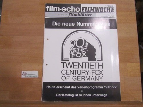 Film echo filmwoche vereinigt - film-echo,