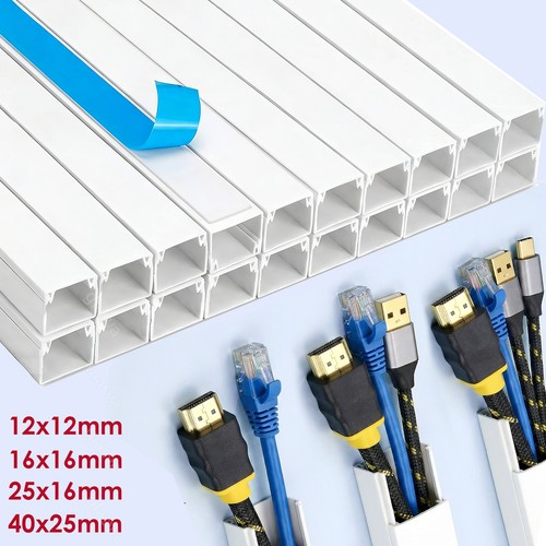 20m pvc kabelkanal kabelleiste - 20m,