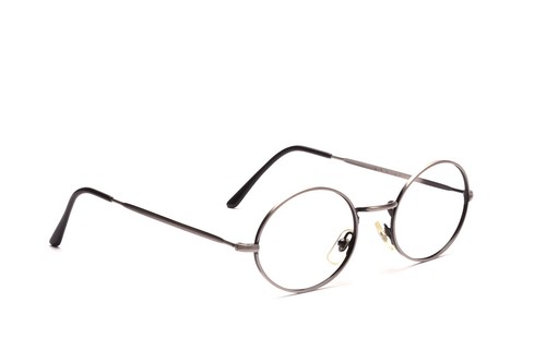 Ovale brille metallfassung - ovale,