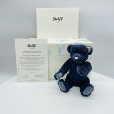 Steiff Saphir Teddybär 036934 limitiert 2000 aus 2011 25cm Seidenplüsch